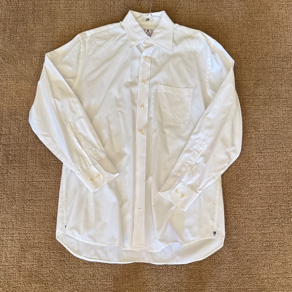 Peter Millar White Dress Shirt